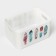 SERENITY storage basket, 2.3 l, 23 × 15 × 12 cm, snow-white color