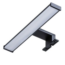 Highlighting with the Nekst movement sensor LED 4000K 6W 600LM RA80 IP44 black 30x4x11.6 cm