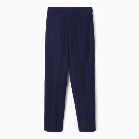 School trousers for a boy, dark blue color, height 146-152 cm-1