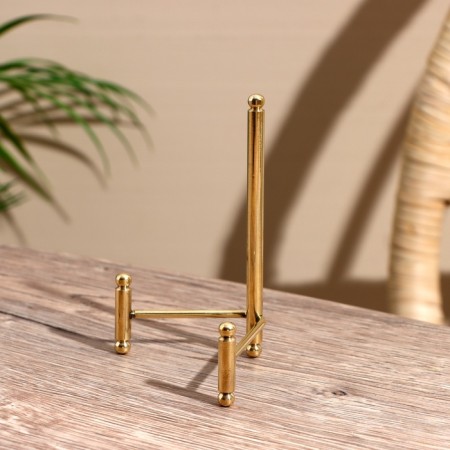 Trio Trio stand Brass 10x5x7 cm