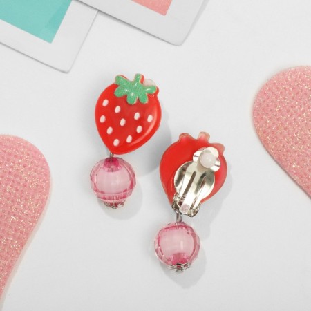 Clips children's “chosen” vitamins, strawberries with beads, colored-2