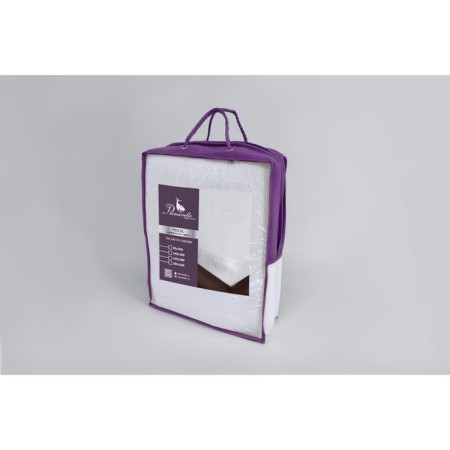 Tencel-cellar dimensional, size 90x200 cm, white color-4