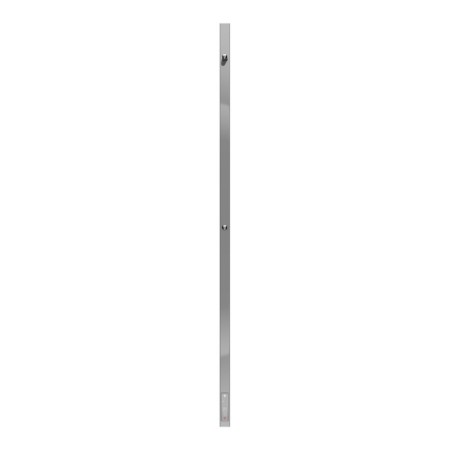 Terminus uno “profile” heated towel rail, 1200x30 mm, chrome