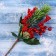 Decor "Winter Charm" Vetka needles with berries in the snow, 29 cm