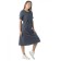 Women's dress FLAME Power, size 48, gray color