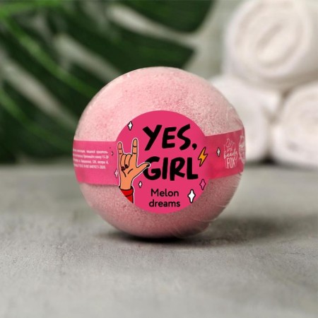 YES, Girl bombers, 130 g, melon aroma, Beauty Fooch-1