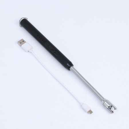 Electronic lighter, arc, with a charge indicator, USB-1