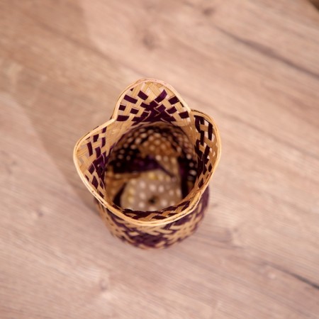 Vaska wicker, from bamboo 11x11x17 cm-2