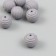 Busina Silicon "Round with a beam" Light gray d = 1.5 cm
