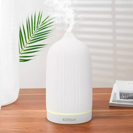 Air humidifier KitFort KT-2893-1, ultrasound, 12 W, 0.15 l, backlight, white-2