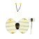 Carnival set "Bee", 3 objects: wings, wand, rim, 3-5 years