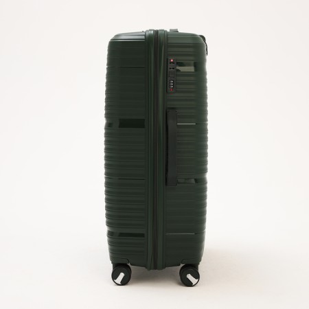 Big suitcase 28 ", lightning department, code castle, 4 wheels, green color-2