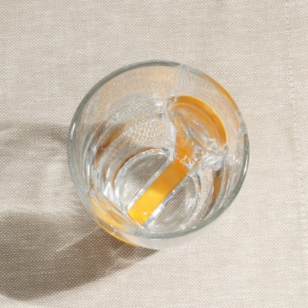 A set of glasses “SNEP”, 260 ml, 3 pcs, yellow plastic accessory-3