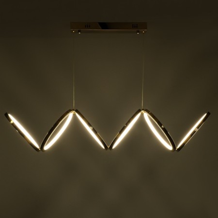 Lamp with DDD "Jasper" LED 80W 3000-6000k gold 105x25x24.5-124 cm-7