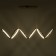 Lamp with DDD "Jasper" LED 80W 3000-6000k gold 105x25x24.5-124 cm