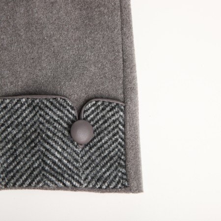 Gloves are female, dimensionless, without insulation, color gray color-2