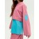 Sweatshirt for girls, height 134 cm, pink color