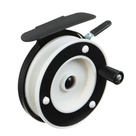 Inertial coil, plastic metal, diameter 6.3 cm, black white color, 701a-2