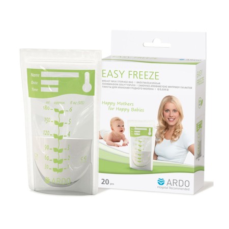 Easy Freeze breast milk packages