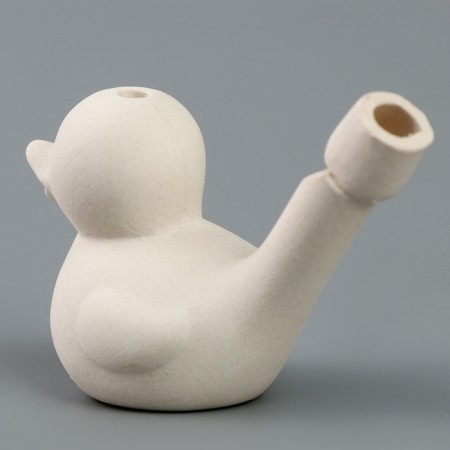 Ceramic whistle for coloring "Duck"-3