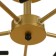 Marsy chandelier 5he27 40W black and gold 60x60x27 cm Bayerlux