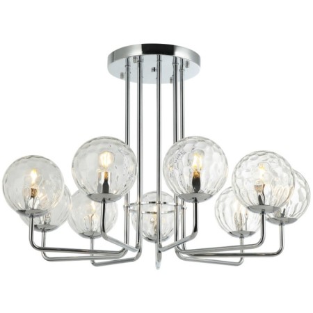 STILFORT 2119/09/09P Stely, 9x40W, E14, 800x800x530 mm, chromium color