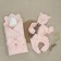 Kinderlitto “Muslin” discharge kit, 4 items, height 50-56 cm, color pink peach