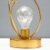 Night -night "cat" LED from batteries 3haa gold 11x11x28 cm Risalux