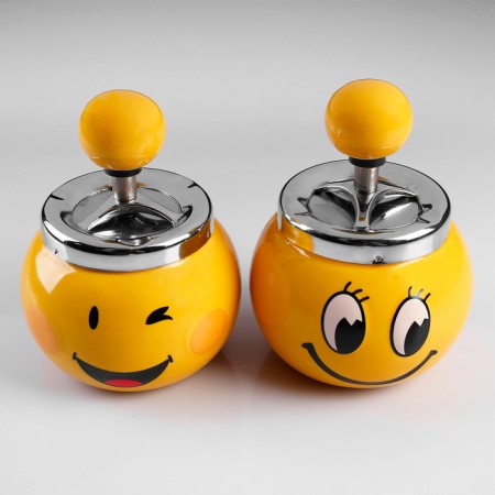 Ash Bezymeless "Smiley", 14 x 11 cm, mix-2