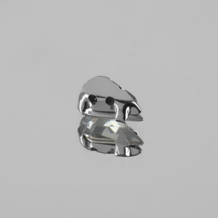Rhinestones are sewing “drop”, rimmer, 6 × 10 mm, 50 pcs, white color-2