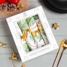A set of New Year's napkins 
