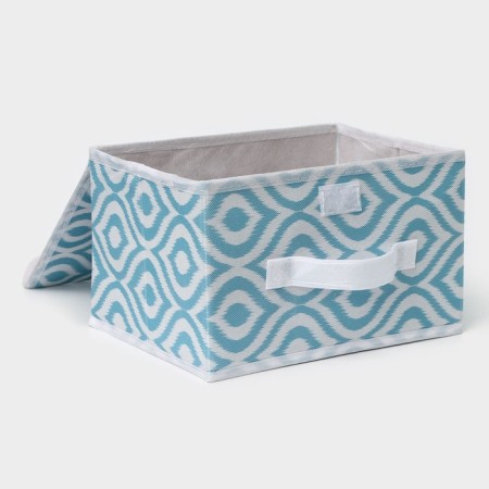 The storage box "Laguna", 26 × 20 × 16 cm, the color turquoise-6