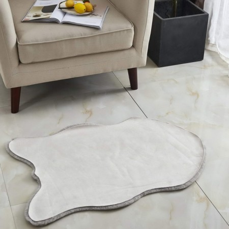Plush mat Sofi de Marko, size 60x90 cm, color gray color-1