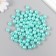 A set of beads "Pearls" d 10 mm, 250 gr, green turquoise