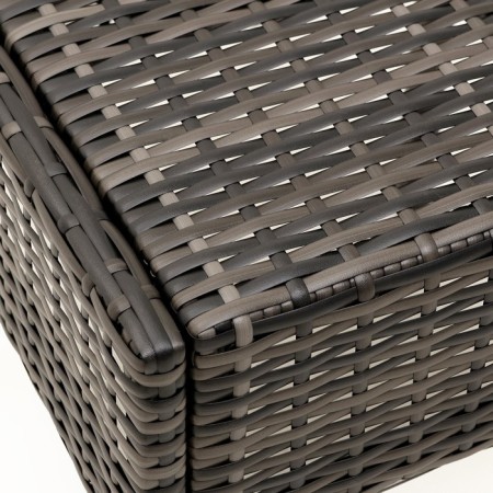 Sadovy Pouffe "Farell", weaving: artificial rattan, 39 x 39 x 39 cm-3