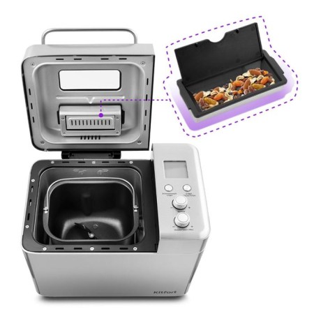 KitFort KTFORT KT-304, 550 W, 2.9 L, 15 programs, deferred start, silver-3