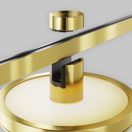 Technical TR152-1-7W3K-BS Plato, 120x120x51 mm, LED, 7W, 230LM, 3000K, Brass Color Small-5
