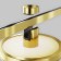 Technical TR152-1-7W3K-BS Plato, 120x120x51 mm, LED, 7W, 230LM, 3000K, Brass Color Small