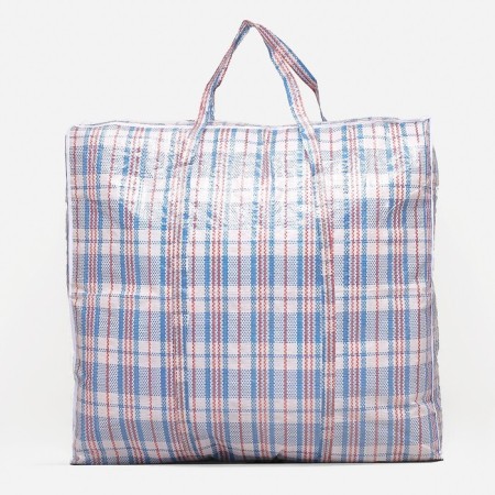 Lightning bag on a zipper, 82 l, blue color-2