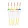 Flot Yaman "cone" with colored antenna, polystyrene, 4.7 g, color mixt. 5 pcs.