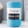 Yarn "Macrame Cotton" 20% polyester, 80% cotton 225m/250g (780 turquoise)