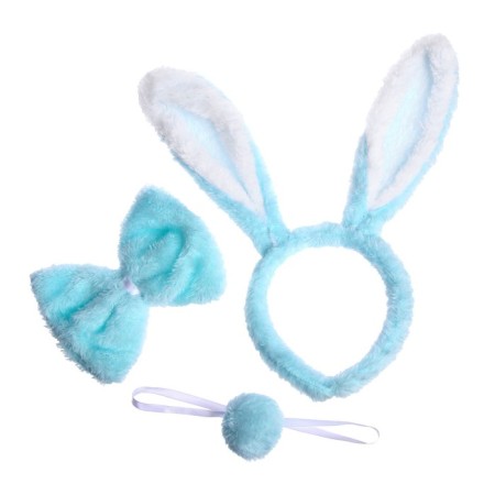 Carnival set "Bunny", 3 objects: rim, butterfly, tail