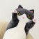 Skill of a soft toy "cat", 110 cm, black color