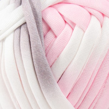 Knitted yarn 95% cotton, 5% elastan "Lentino melange" 100 g 30 m color 30-2