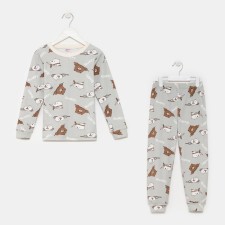Pajama nursery, color light gray, height 110 cm