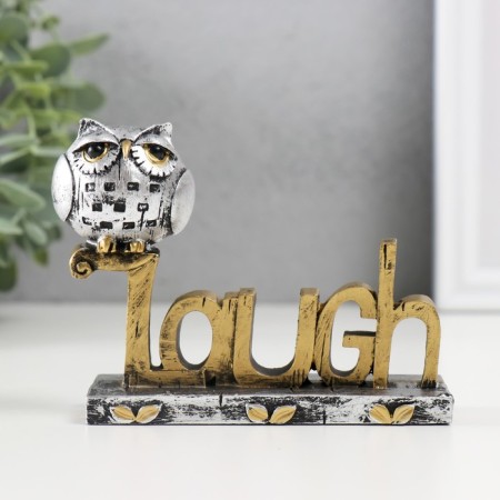 Souvenir Polystone "Filin on the letters. Laughter" 3.5x11x9 cm