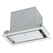 Вытяжка KRONA SELINA 600 GLASS white S, встраиваемая, 1300 м3/ч, 3 скорости, 60 см, белая