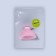 Vacuum can for massage, silicone, 6.5 × 4.3 cm, pink color