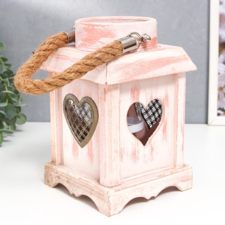 Summary of the tree on 1 candle "Flash with heart" with a handle 20x12x12 cm-4