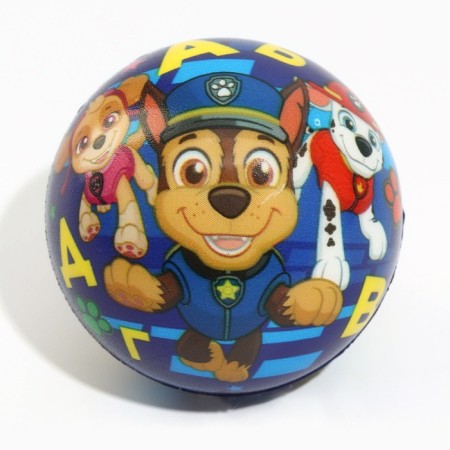 Soft ball PAW PATROL "Alphabet", 6.3cm, mix-4
